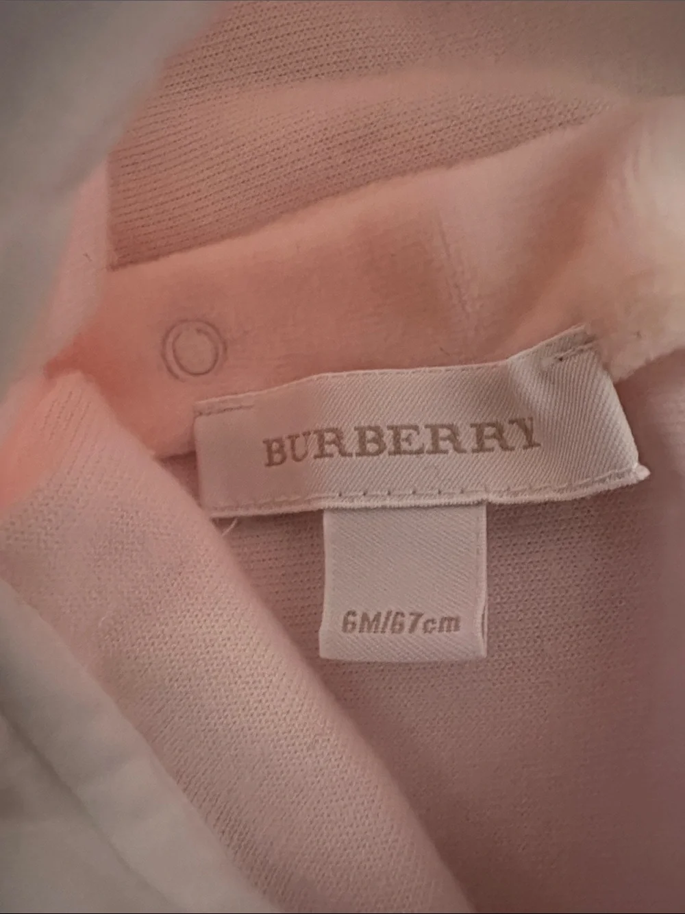Burberry soft pink